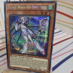 Yugioh Virtual World Mai-Hime - Lulu MP21-EN173 Secret Rare 1st Ed NM - Image 1