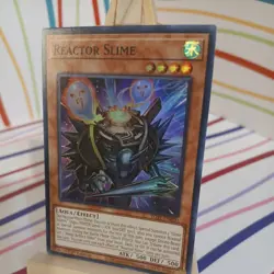 Yugioh Card Reactor Slime EGS1-EN020 Egyptian God Deck 1st Edition - Image 1