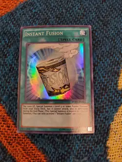 Instant Fusion - Yugioh Fusion Enforcers Super Rare Unlimited - FUEN-EN042 NM/MT - Image 1