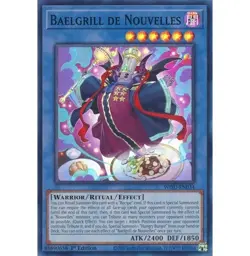 Yugioh - Baelgrill de Nouvelles (Super Rare) (1st Edition) - WISU-EN034 P - Image 1