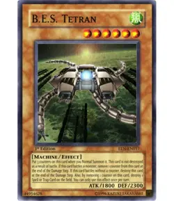 Yugioh - B.E.S. Tetran (Super Rare) (Unlimited) - EEN-EN017 P - Image 1