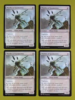 Warden of Geometries x4 Oath of the Gatewatch 4x Magic the Gathering MTG - Image 1