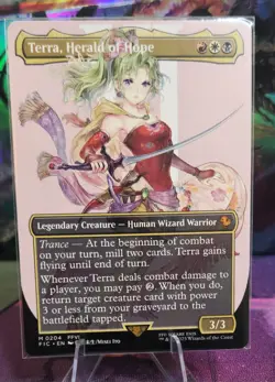Terra, Herald of Hope (Borderless) Commander: Final Fantasy Regular - Image 1