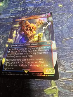 Vivi Ornitier (Borderless) -Foil Near Mint MTG Universes Beyond: FINAL FANTASY - Image 3