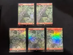 Basic Lands (24) Lord of the Rings: Tales of Middle-Earth Foil NM Magic MTG - Image 3