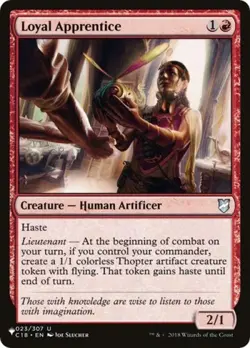 Loyal Apprentice - Near Mint MTG The List - Image 1