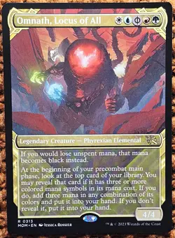 ✨Omnath, Locus of All✨ MTG | March of the Machine | Showcase | NM/M | R 0313 - Image 1