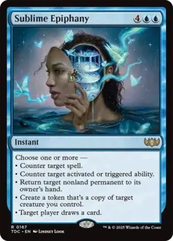 Sublime Epiphany - Near Mint MTG Commander: Tarkir: Dragonstorm - Image 1