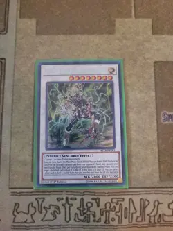 YUGIOH PSY-FRAMELORD OMEGA BLLR-EN061 SECRET 1ST EDITION NM - Image 1