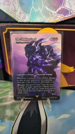 MTG Final Fantasy - The Shawdow Lord (Borderless Regular) Mythic 0035 FCA - Image 1