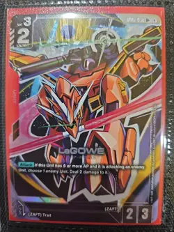 Gundam Card Game - LaGOWE Alt Art - GD01 R+ ALT - Image 1