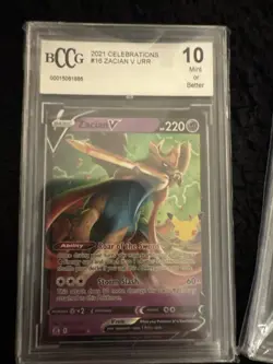 Pokemon BCCG 10 Mint Or Better X5 Graded Card Lot - Image 2