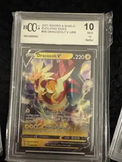 Pokemon BCCG 10 Mint Or Better X5 Graded Card Lot - Image 5