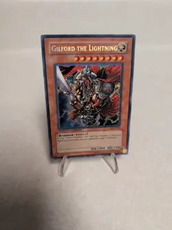 Gilford The Lightning Yu-Gi-Oh Card CT2-EN001 Limited Edition Secret Rare LP - Image 1