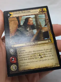 Corsair Marauder LOTR Card Game Siege Of Gondor Rare 8R57 - Image 3