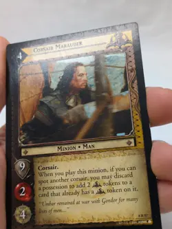 Corsair Marauder LOTR Card Game Siege Of Gondor Rare 8R57 - Image 4