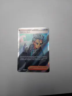Larry's Skill 139/131 Prismatic Evolutions Ultra Rare Pokemon TCG Card - Image 1