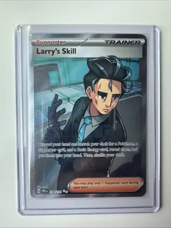 Larry's Skill 139/131 Prismatic Evolutions Ultra Rare Pokemon TCG Card - Image 1