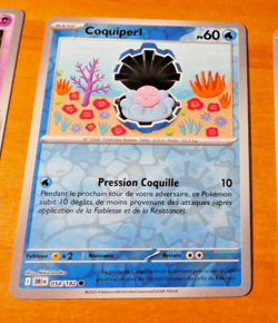 POKEMON RIVALITES DESTINEES CARD REVERSE HOLO CARTE 054/182 DRI FR EV10 MINT - Image 1