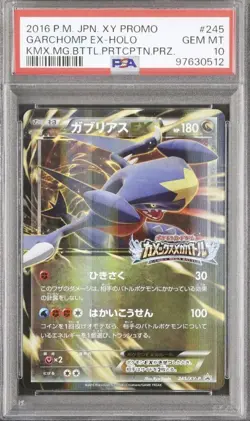 PSA 10 Garchomp & 9 Delphox EX Promo 245 048/XY-P Pokemon Japanese Card 2014 - Image 3