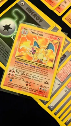 Pokemon LAVA Theme Deck (60-card + inserts) Legendary Collection Charizard 3/110 - Image 3