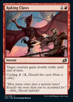 Raking Claws - Near Mint MTG Ikoria: Lair of Behemoths - Image 1
