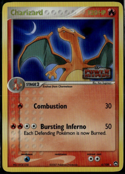 Charizard Reverse Holo 6/108 ex Power Keepers 2007 LP Pokemon Card - Image 1