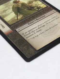 Great Day, Great Hour LOTR Card Game Mount Doom Rare 10R1 - Image 4