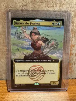 Magic The Gathering X Avatar Katara The Fearless Promo Card SDCC 2025 IN HAND - Image 1