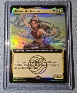 Magic The Gathering X Avatar Katara The Fearless Promo Card SDCC 2025 IN HAND - Image 1