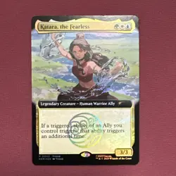 Magic The Gathering X Avatar Katara The Fearless Promo Card SDCC 2025 IN HAND - Image 1