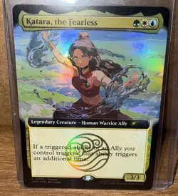 Magic The Gathering X Avatar Katara The Fearless Promo Card SDCC 2025 IN HAND - Image 1