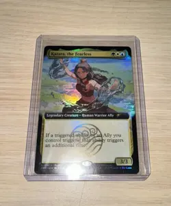 Magic The Gathering X Avatar Katara The Fearless Promo Card SDCC 2025 IN HAND - Image 1