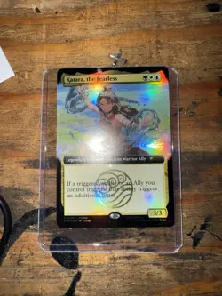 Magic The Gathering X Avatar Katara The Fearless Promo Card SDCC 2025 IN HAND - Image 1