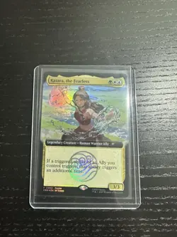 Magic The Gathering X Avatar Katara The Fearless Promo Card SDCC 2025 IN HAND - Image 1