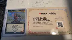 Magic The Gathering X Avatar Katara The Fearless Promo Card SDCC 2025 IN HAND - Image 1