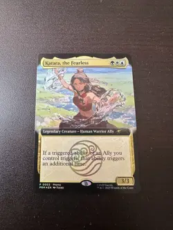 Magic The Gathering X Avatar Katara The Fearless Promo Card SDCC 2025 IN HAND - Image 3