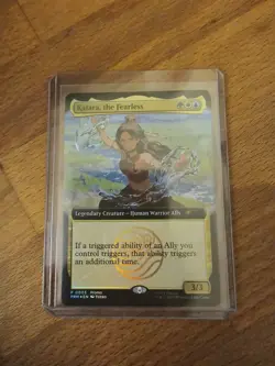 Magic The Gathering x Avatar Katara The Fearless Promo Card SDCC 2025 IN HAND - Image 1