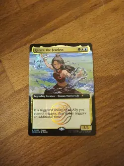 Magic The Gathering x Avatar Katara The Fearless Promo Card SDCC 2025 IN HAND - Image 2