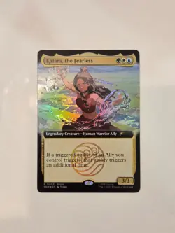 Magic The Gathering X Avatar Katara The Fearless Promo Card SDCC 2025 IN HAND - Image 1