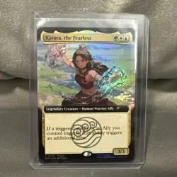 Magic The Gathering X Avatar Katara The Fearless Promo Card SDCC 2025 IN HAND - Image 1