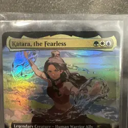 Magic The Gathering X Avatar Katara The Fearless Promo Card SDCC 2025 IN HAND - Image 3