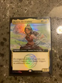 Magic The Gathering X Avatar Katara The Fearless Promo Card SDCC 2025 IN HAND - Image 1
