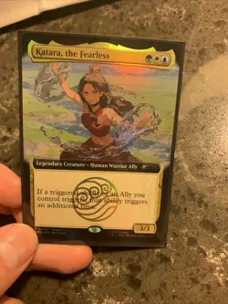 Magic The Gathering X Avatar Katara The Fearless Promo Card SDCC 2025 IN HAND - Image 2