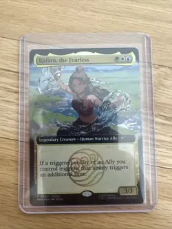 Magic The Gathering X Avatar Katara The Fearless Promo Card SDCC 2025 IN HAND - Image 1