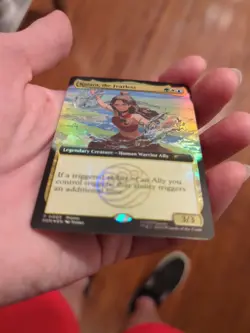 Magic The Gathering X Avatar Katara The Fearless Promo Card SDCC 2025 IN HAND - Image 4