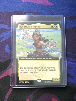 Magic The Gathering x Avatar Katara The Fearless Promo Card SDCC 2025 IN HAND - Image 1