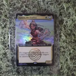 Magic The Gathering X Avatar Katara The Fearless Promo Card SDCC 2025 IN HAND - Image 2