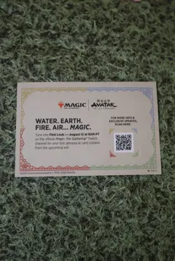 Magic The Gathering X Avatar Katara The Fearless Promo Card SDCC 2025 IN HAND - Image 4