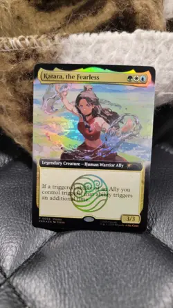 Magic The Gathering X Avatar Katara The Fearless Promo Card SDCC 2025 IN HAND - Image 1